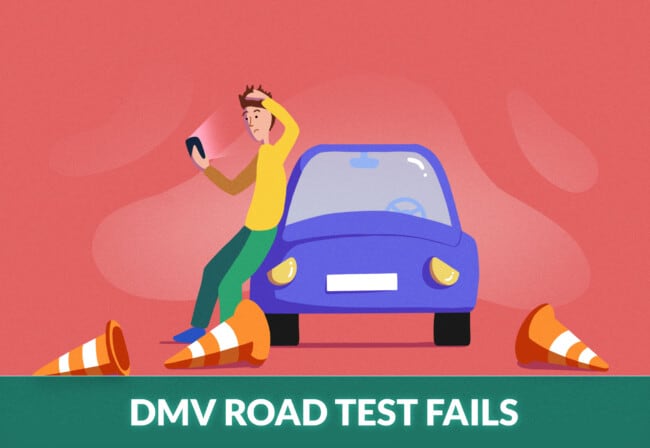 12 Most Common Dmv Driving Test Mistakes Automatic Fails