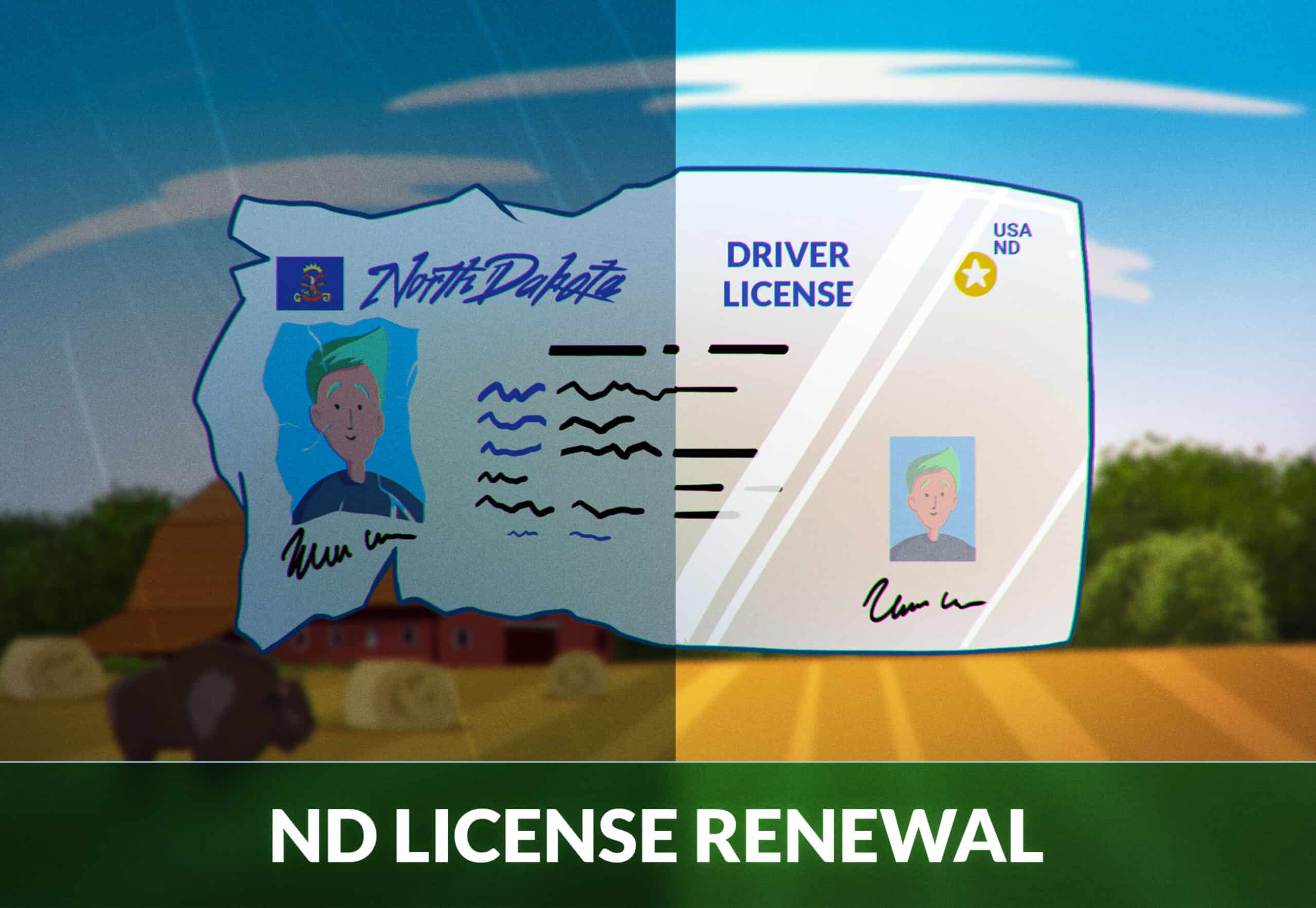 new nd drivers license